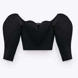 Puff Sleeve Top Zara